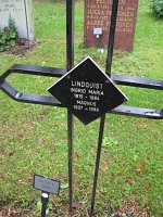  Skräddaren Magnus Lindquist 1907-1989 och hustrun Ingrid Maria 1915-1984.